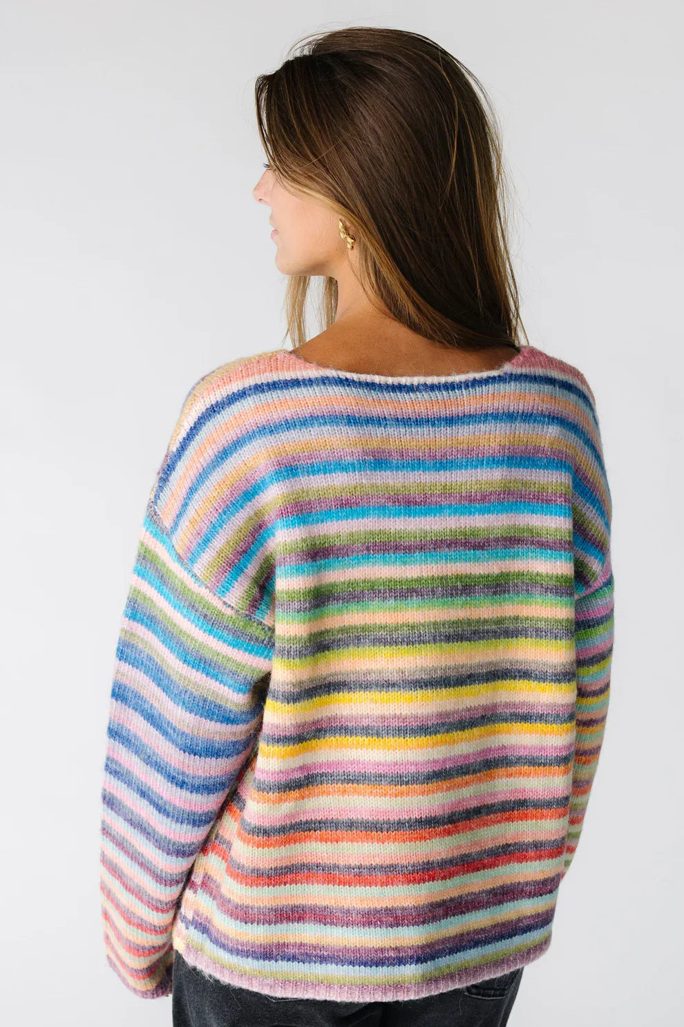 Ella | Striped Pullover Sweater