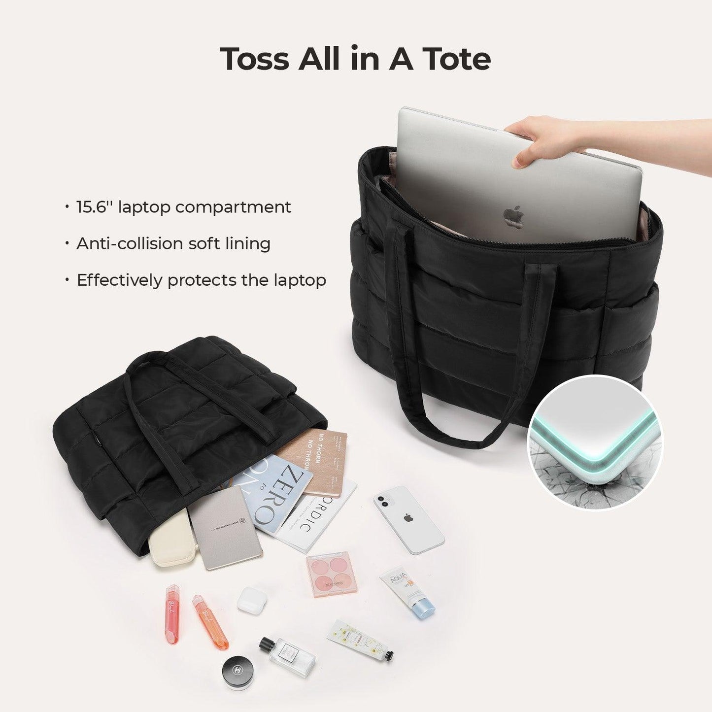 Ella | Torba typu Puffy Tote