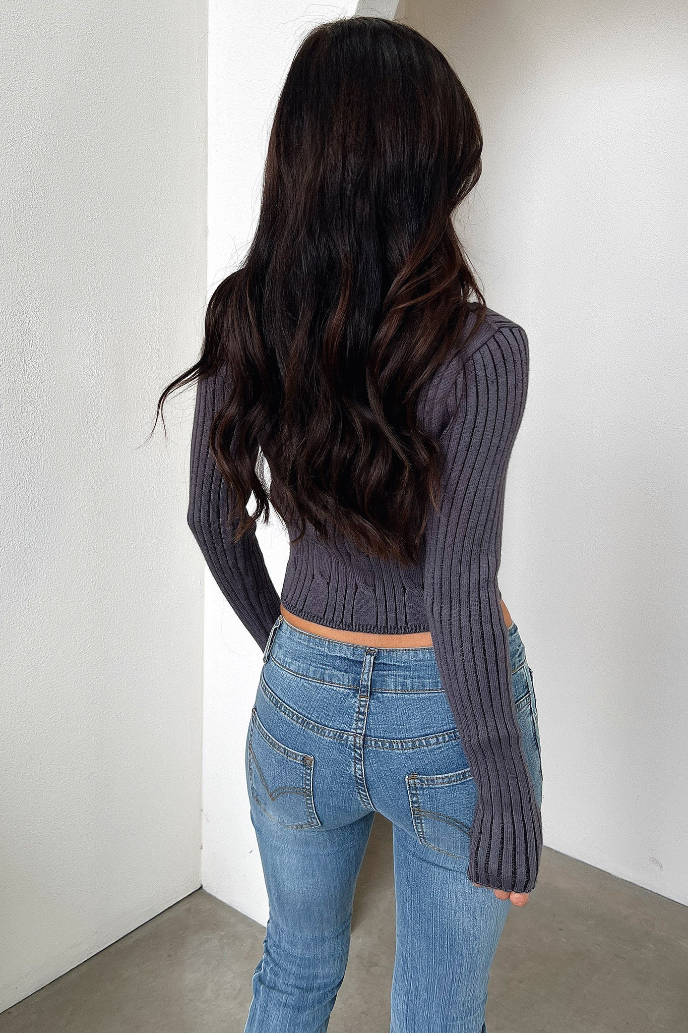 Rosa | Jeansy z niskim stanem