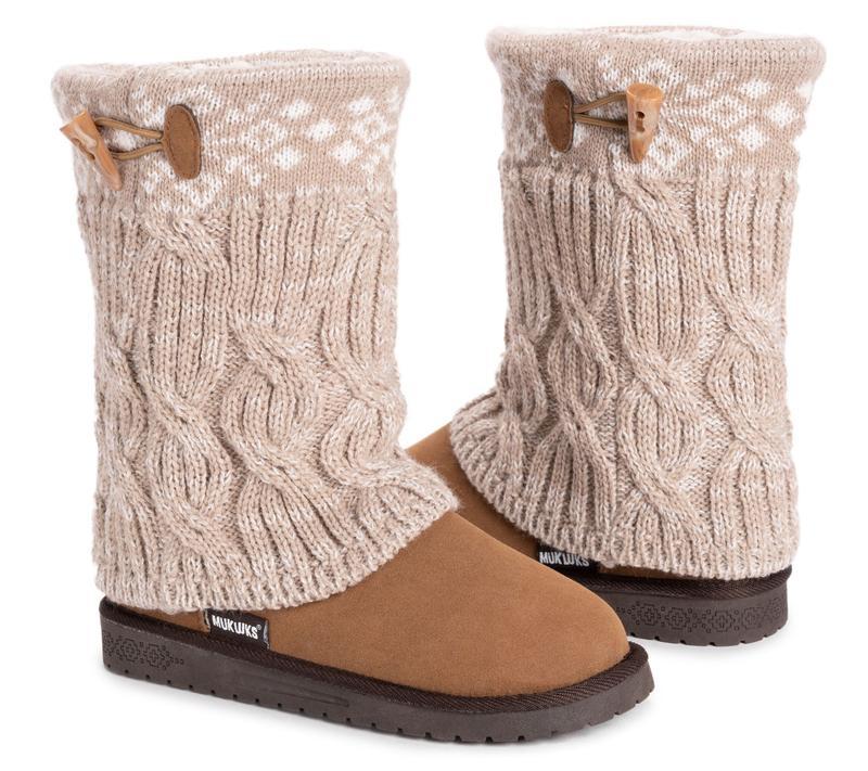 Lisa | Sweater Knit Boots