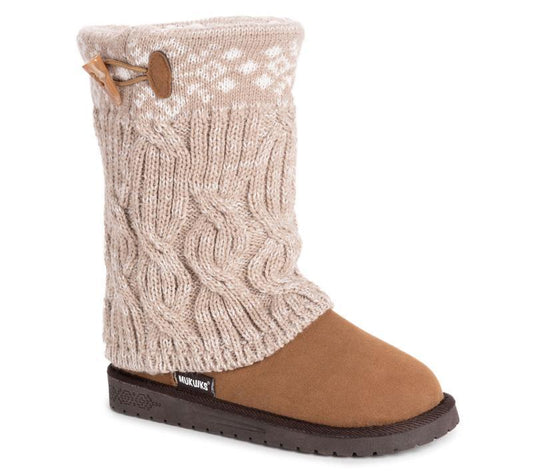 Lisa | Sweater Knit Boots