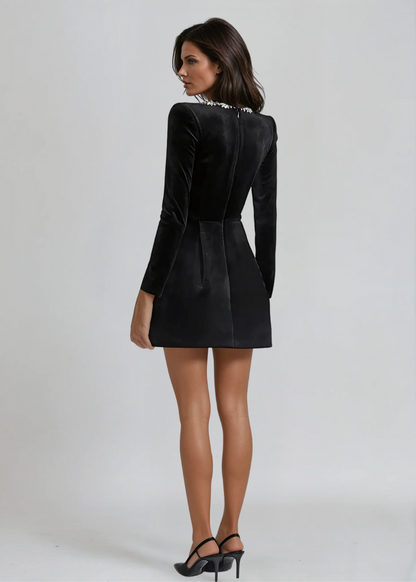 Elodie | Velvet Dress