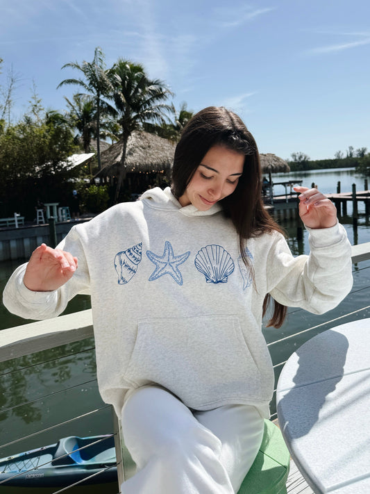 Mia | Seashell Hoodie