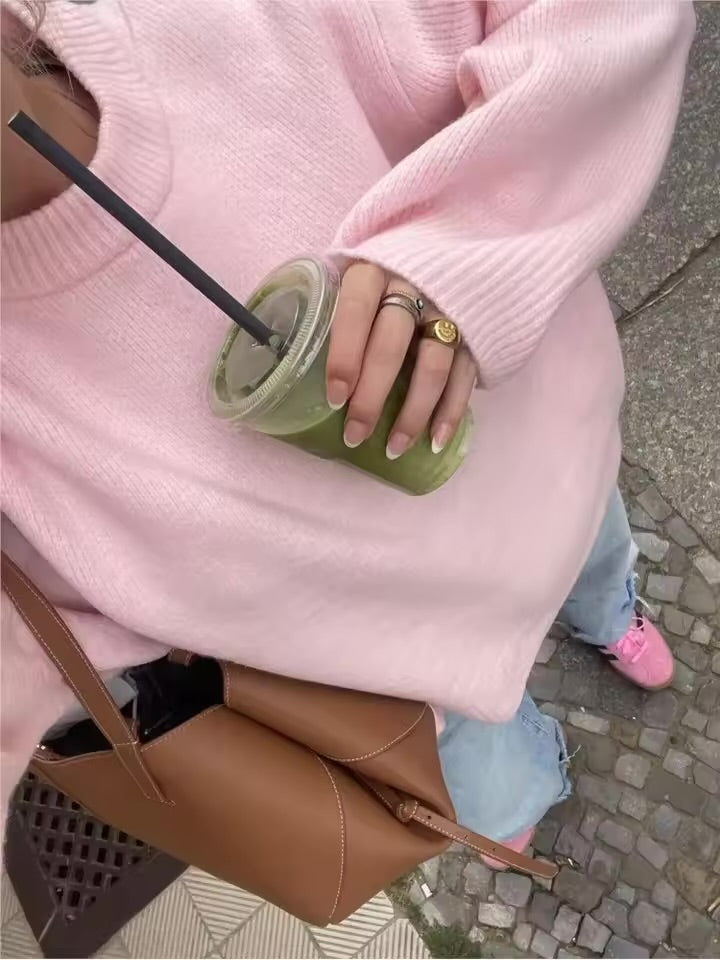 Sophia - Sweter z mieszanki moheru